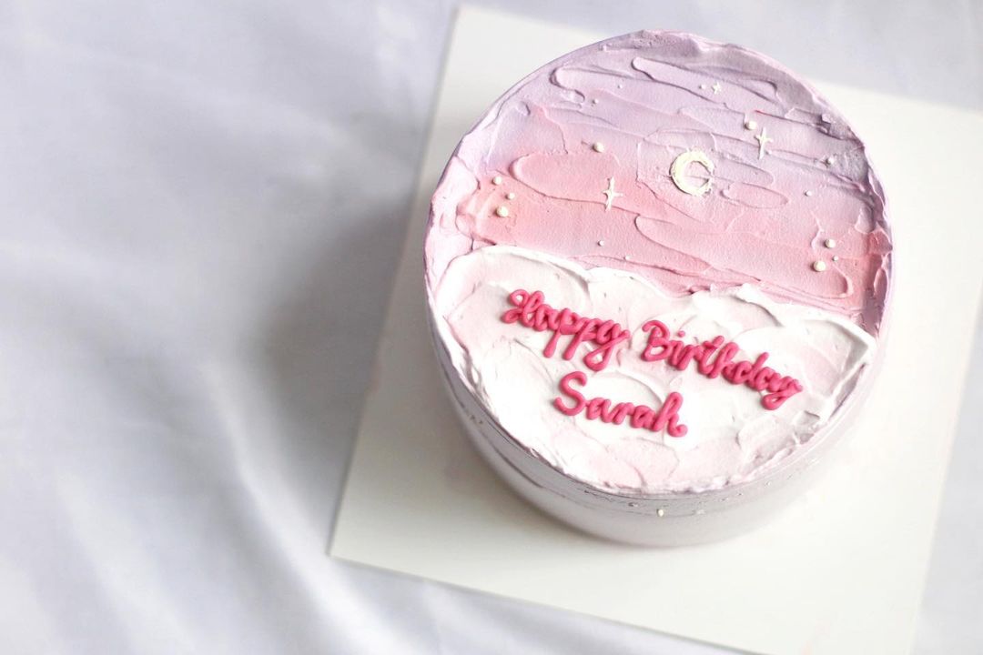 BAKE-A-BOO! 生日快樂 戚風蛋糕 生日蛋糕