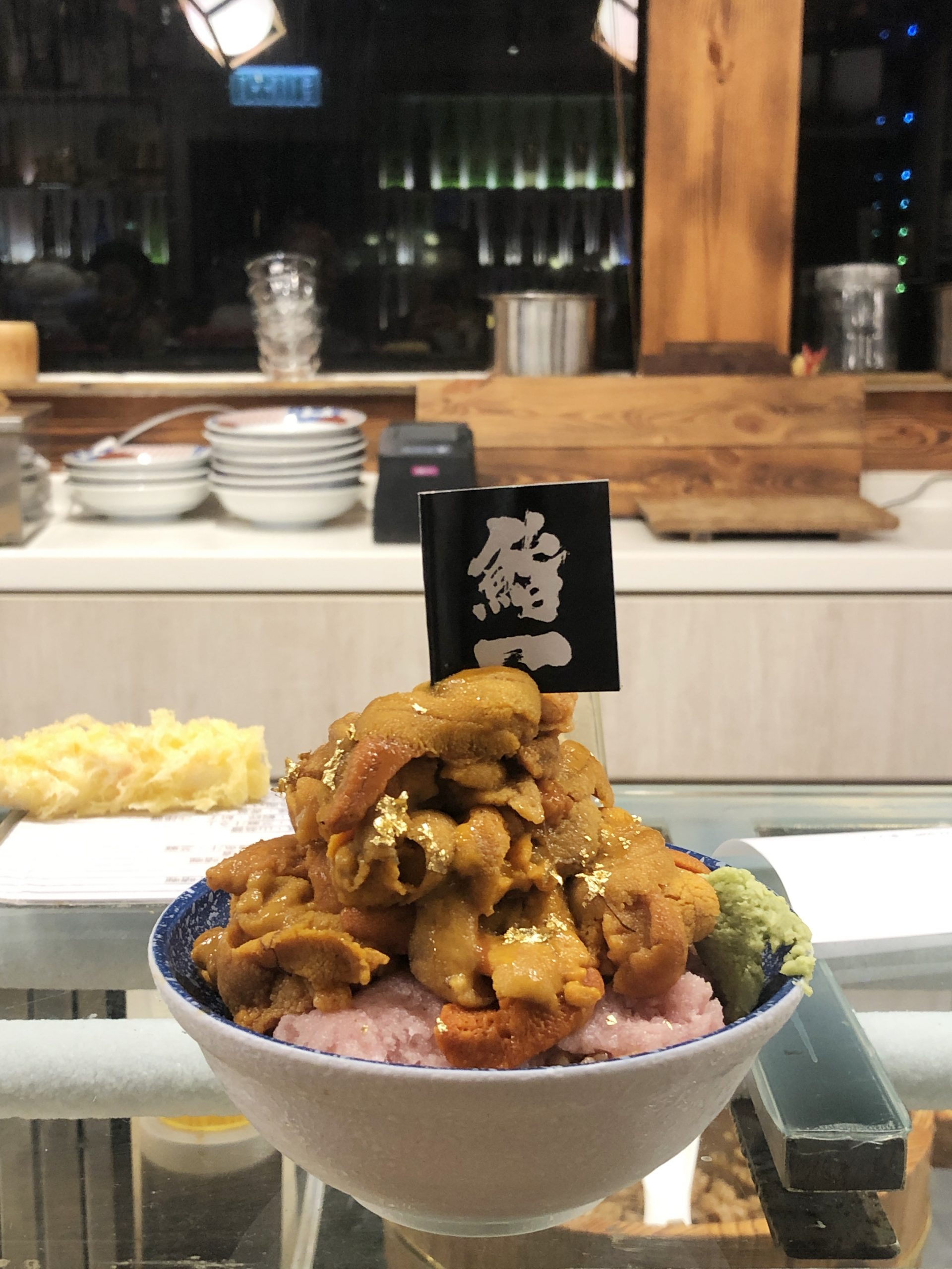 日本料理 壽司 黃店 尖沙咀 厚福街 鮨一 千層海膽杯 馬糞海膽 吞拿魚腩