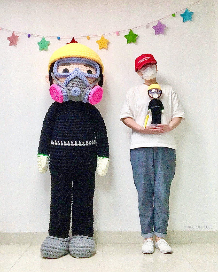 Amigurumi Love 巴打 勇武 冷織公仔