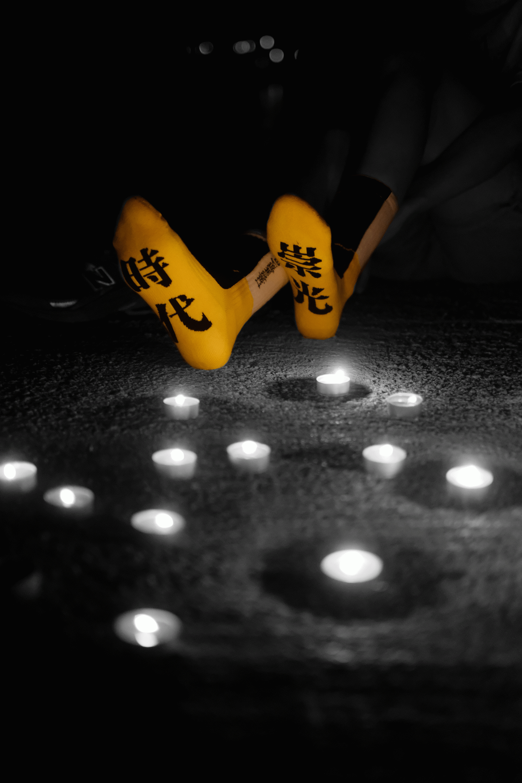 香港人 移民 移民禮物 a yellow object Be Brave Socks Pack 襪子 崇光 時代 蠟燭