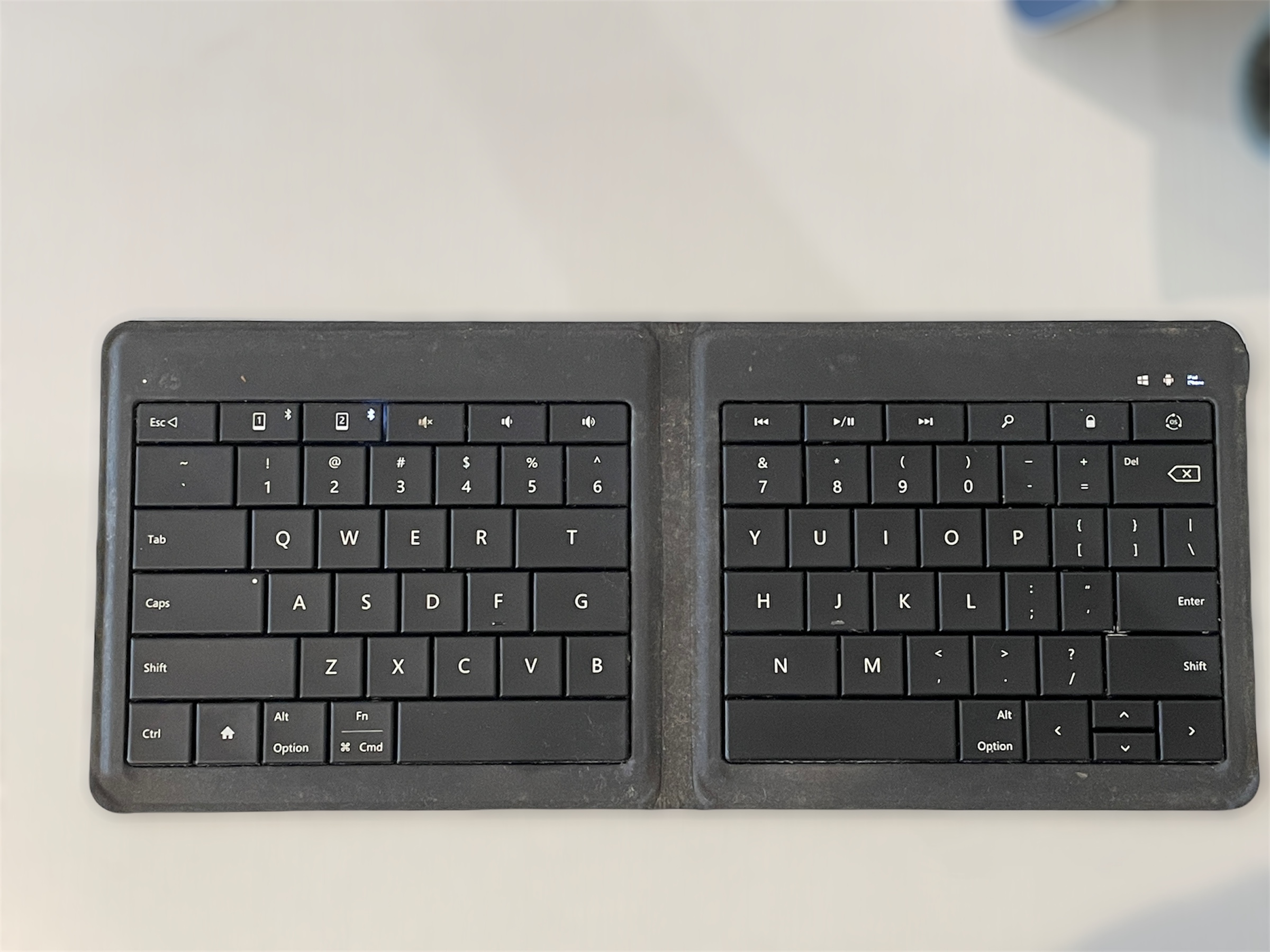 摺疊鍵盤 鍵盤 Microsoft Microsoft Universal Foldable Keyboard 打字 文字工作