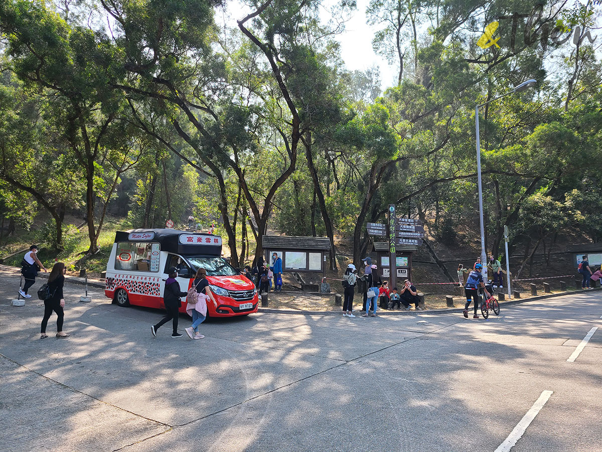 虎年 新年 行山 郊遊 大棠 白虎坳 大欖郊野公園 千島湖 大欖涌水塘 三岔口 雪糕車