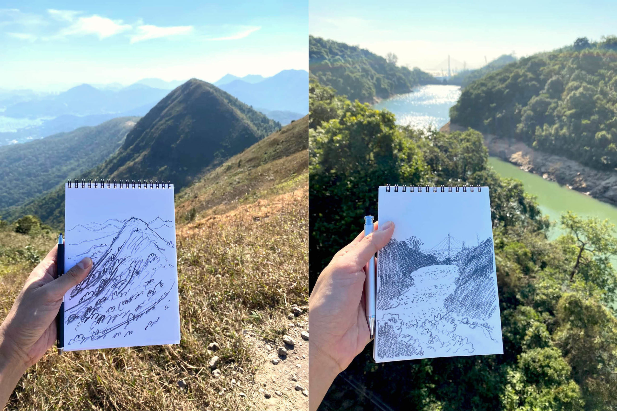 黃進曦 麥理浩徑 速寫