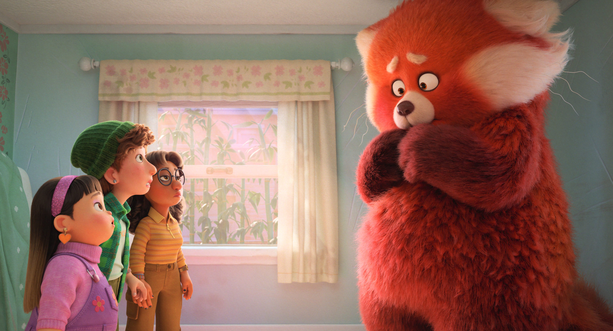 電影 卡通 熊抱青春記 Pixar Disney+ 石之予 親子關係 大熊貓 朋友 可愛
