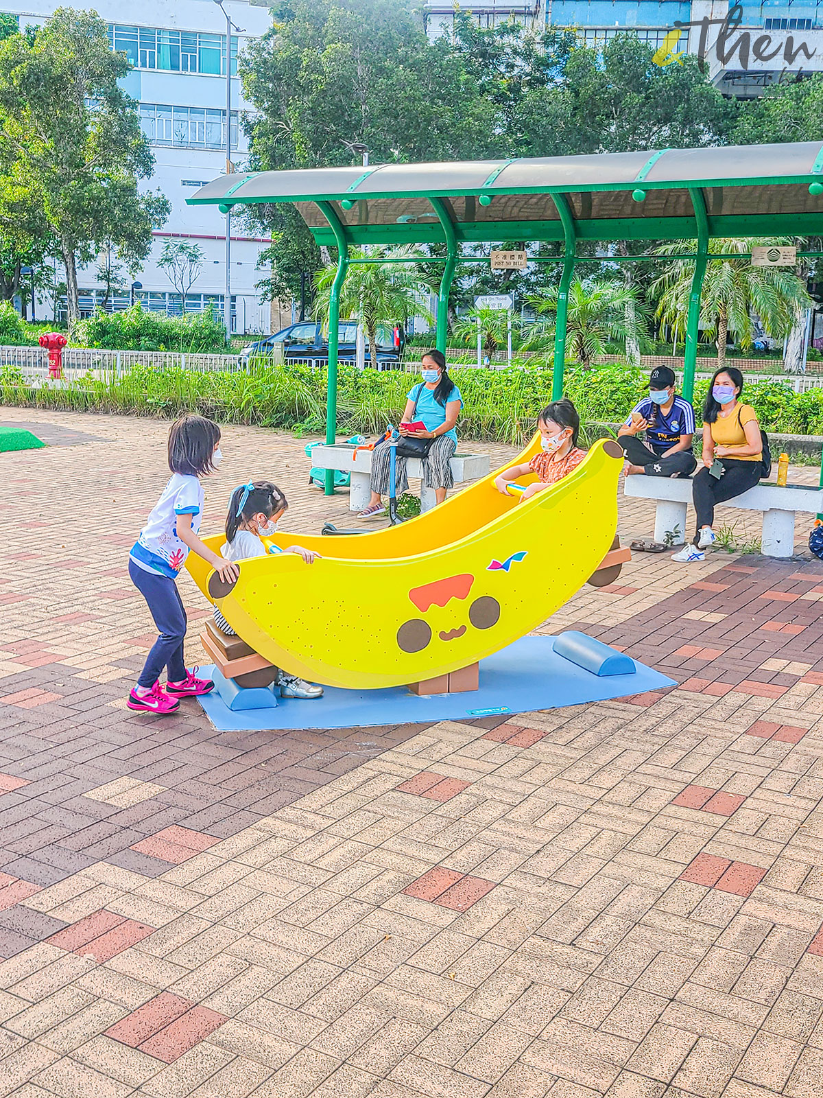 荃灣 城巴930線 光板田村 青山公路 三棟屋博物館 二陂坊遊樂場 癲噹 海濱水上嘉年華 香蕉船 阿讚貓