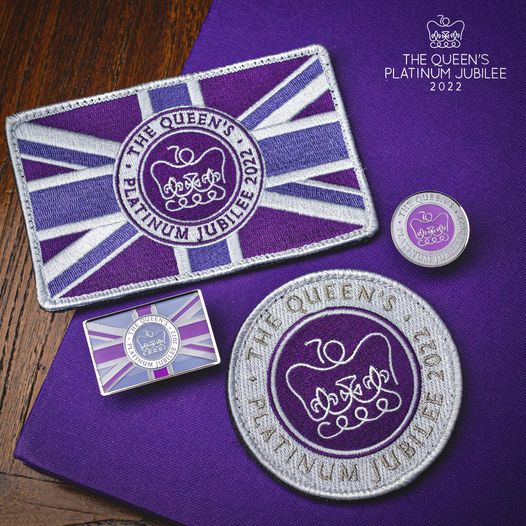 英女王 英殖時期 白金禧慶典 Platinum Jubilee 英國王室 英國 皇室紫官方徽章 Badges Story