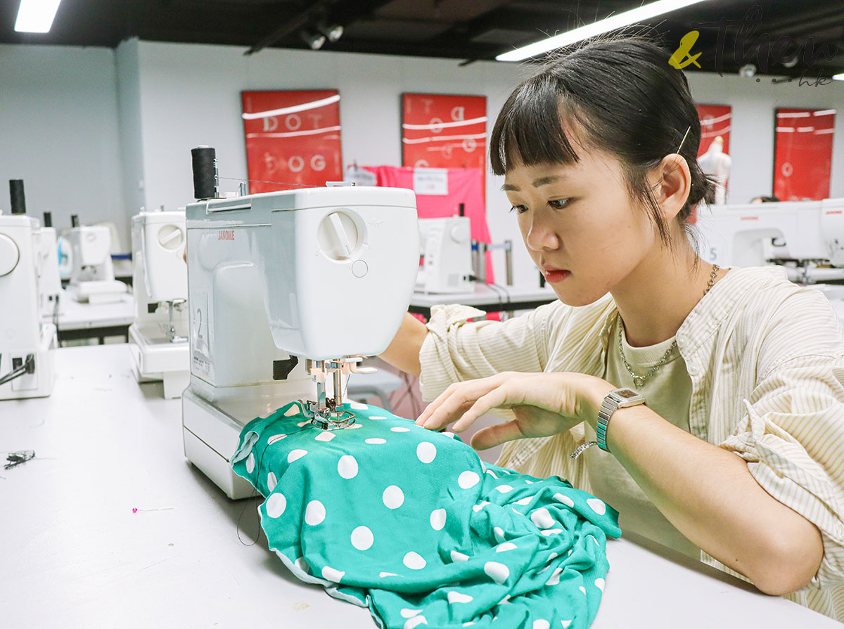 時裝設計 HKDI 黎鈺嫻 針織設計 年度設計展 布藝 YDTA 縫紉 車衣