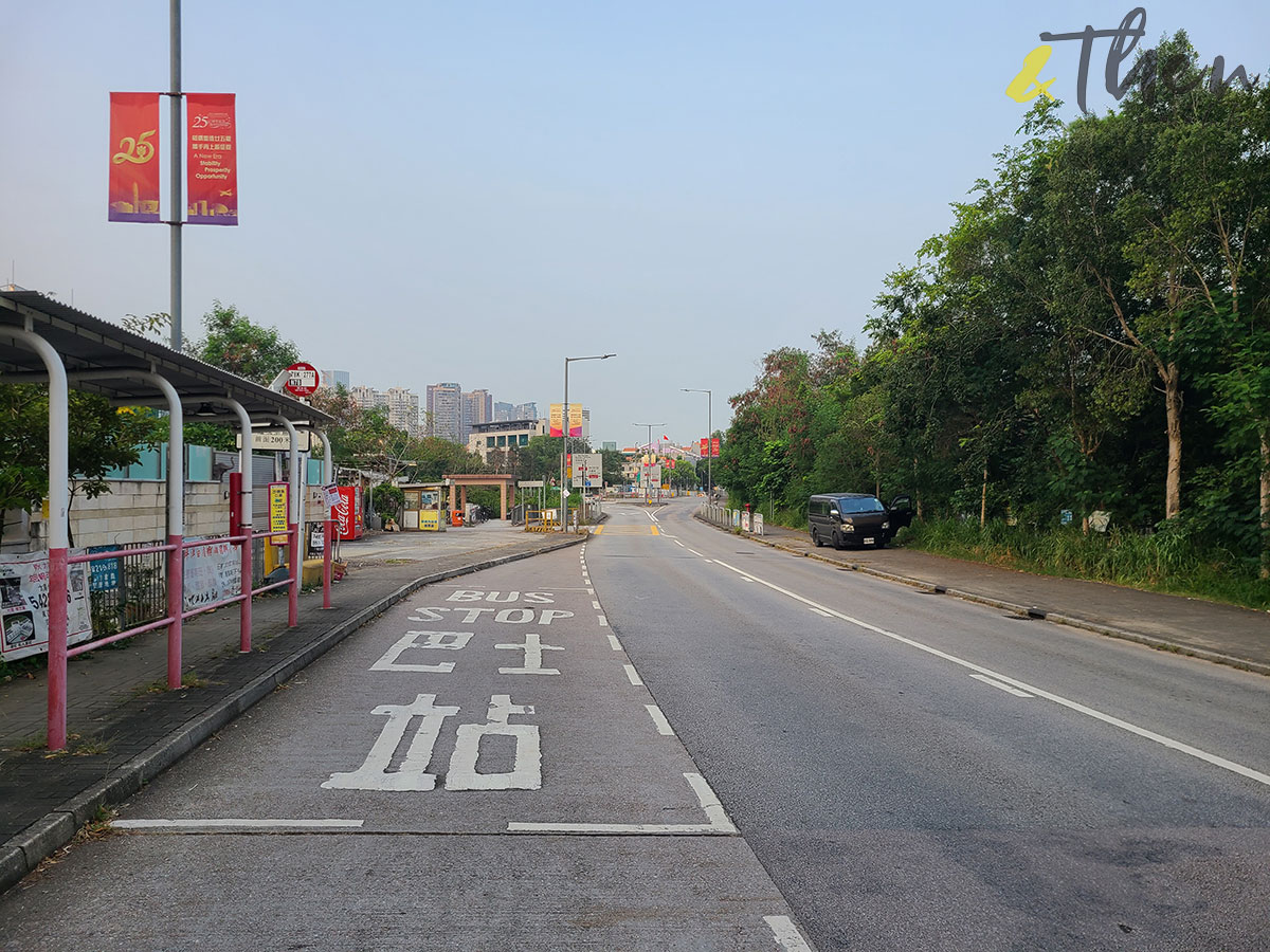 香港地標 郊遊 秘景 緣路山旮旯 港產片 拍攝場景 朝聖 担水坑 巴士站 沙頭角 禁區紙