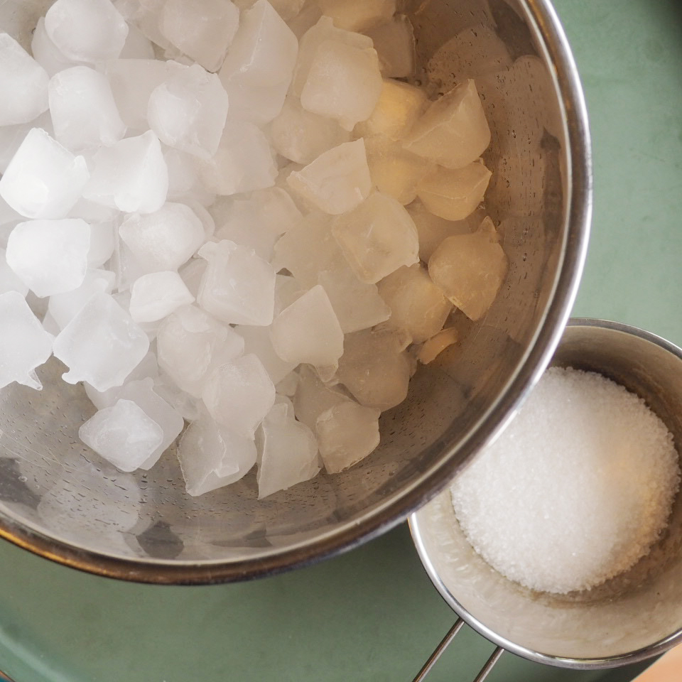 Chobakery 甜品 食譜 水果雪葩 雪葩 冰凍甜品 時令水果 檸檬雪葩 冰 鹽