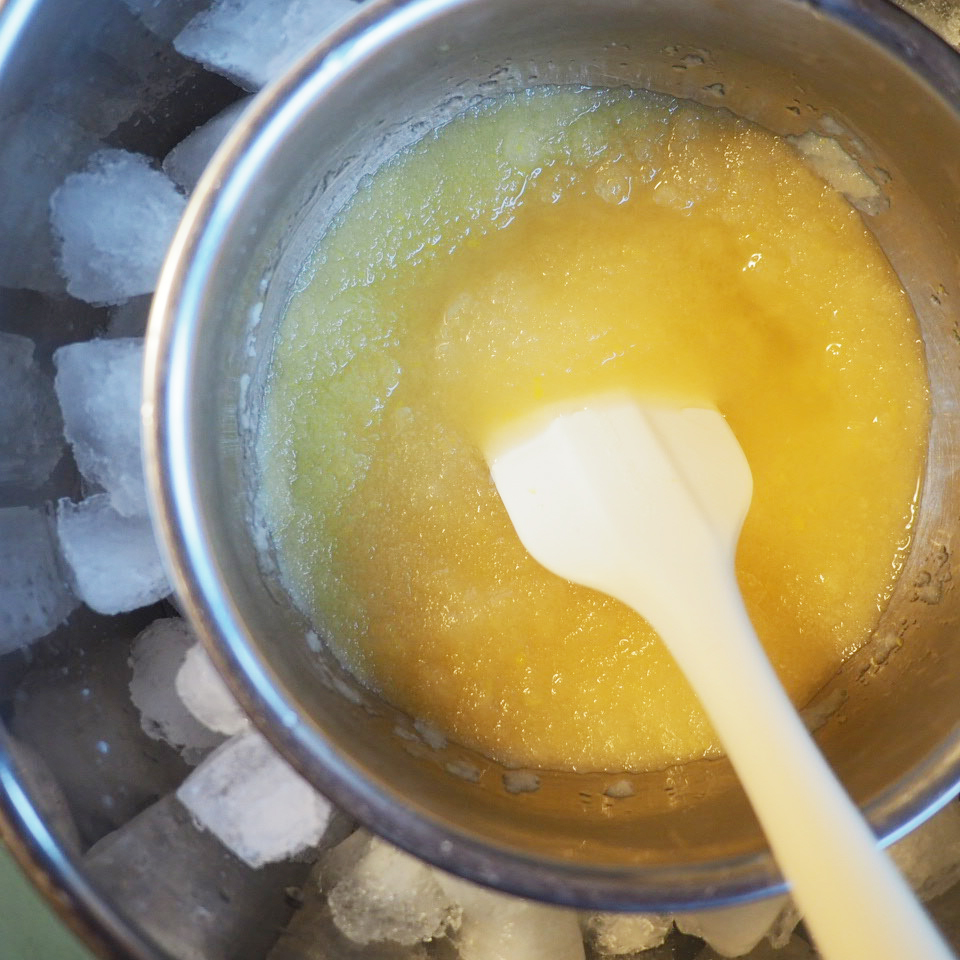 Chobakery 甜品 食譜 水果雪葩 雪葩 冰凍甜品 時令水果 檸檬雪葩 攪拌 膠刮