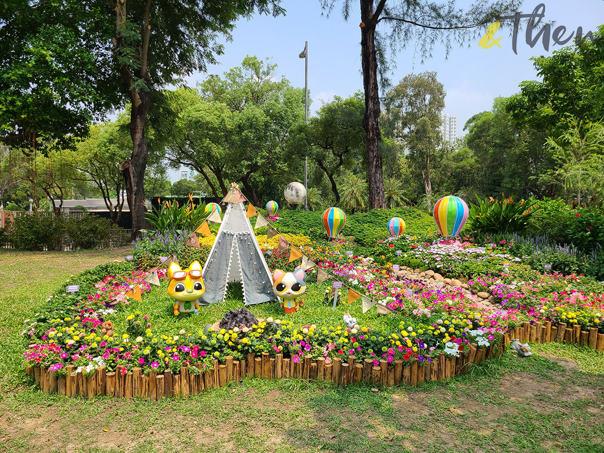 花悅滿城 香港十八區 康文署 園圃 公園 遊樂場 打卡 郊遊 露營 園景 草原 北區 熱氣球 草地