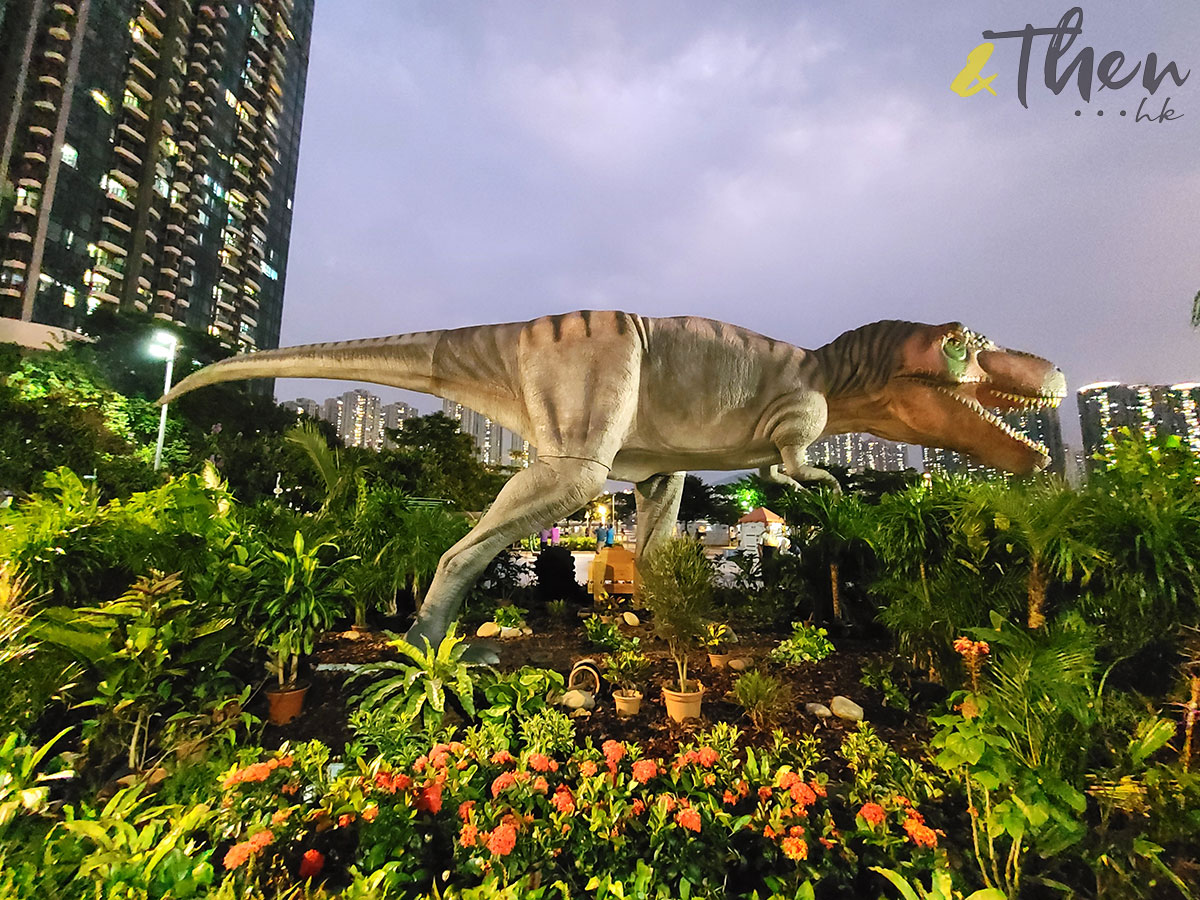 花悅滿城 香港十八區 康文署 園圃 公園 遊樂場 打卡 荃灣 暴龍 機動恐龍 領賢慈善基金 