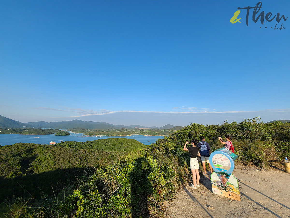 香港遠足挑戰 橋咀 城門 打卡 遠足 行山 橋咀觀景台 享逸台 廈門灣 山林 景色 觀景台