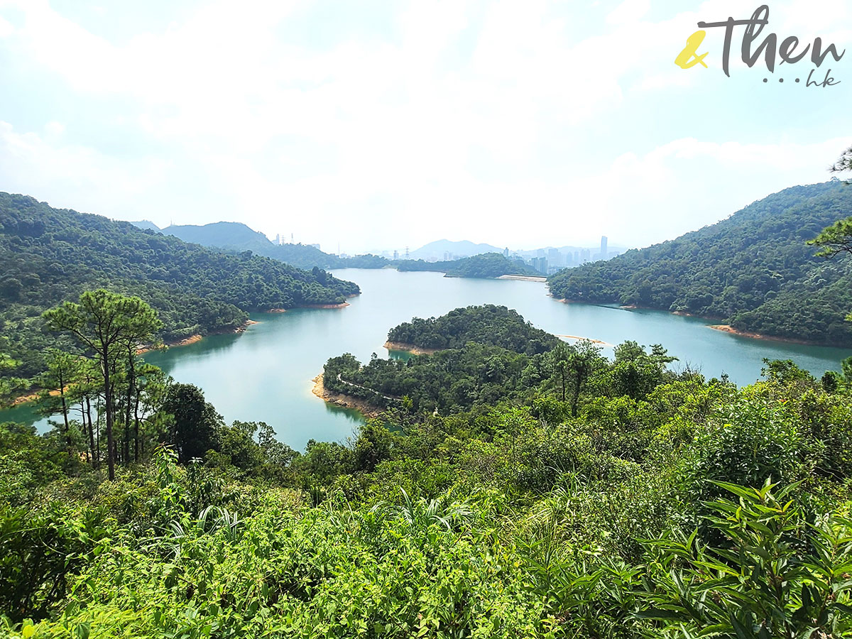 香港遠足挑戰 橋咀 城門 打卡 遠足 行山 橋咀觀景台 享逸台 廈門灣 城門水塘 觀景台 荃葵青 水塘 俯瞰圖