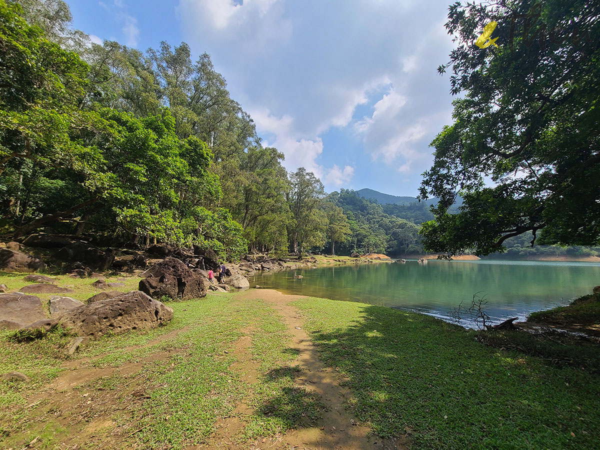 香港遠足挑戰 橋咀 城門 打卡 遠足 行山 橋咀觀景台 享逸台 廈門灣 城門水塘 草地 山林 