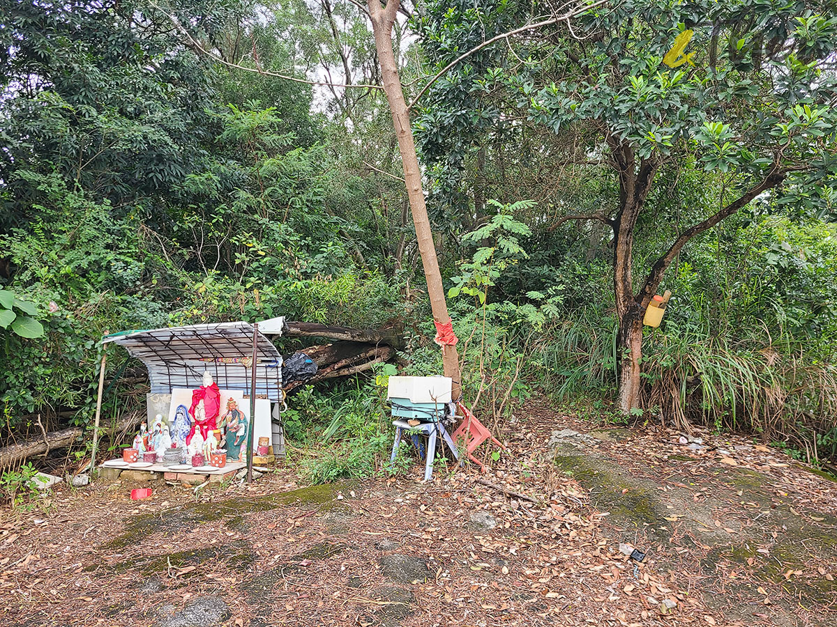 荃灣 石圍角 麥當勞叔叔 荃灣山邨 象山邨 梨木樹邨 香港舊屋邨 坑渠 神壇 機槍堡