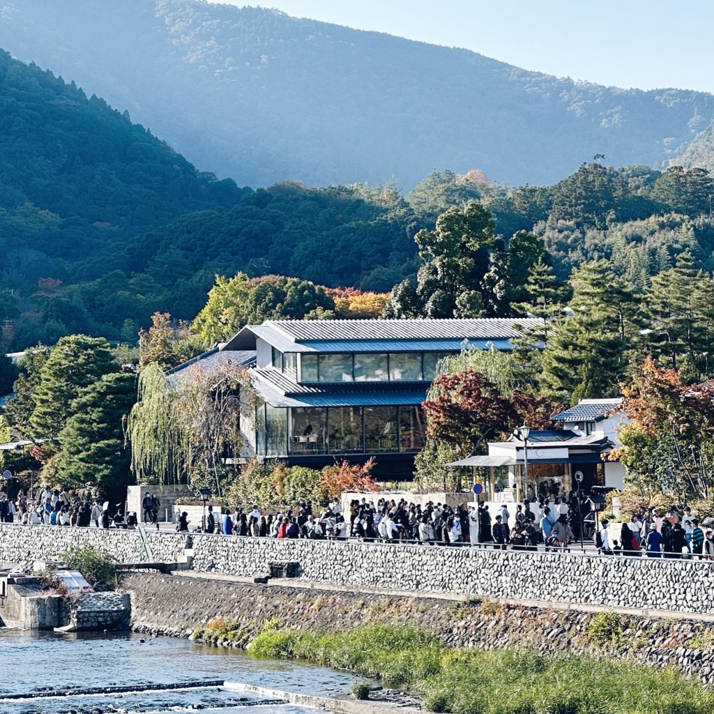 日本,日本美術館,日本好去處,京都好去處,嵐山,嵐山好去處,福田美術館,網代紋樣,松尾芭蕉,渡月橋,三谷泰彥, BREAD EXPRESSO &