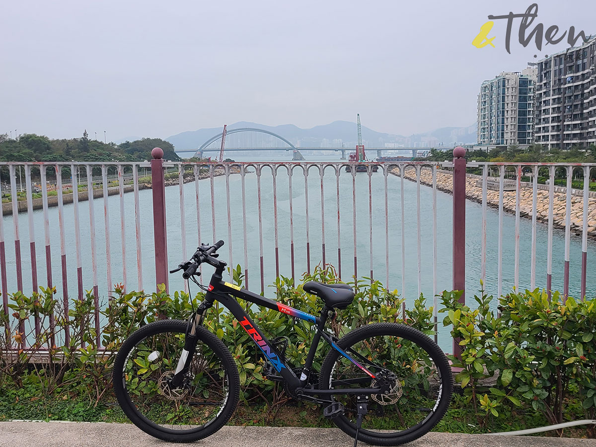 將軍澳 單車遊 澳南海岸 跨灣大橋 調景嶺 日出康城 新大橋 單車